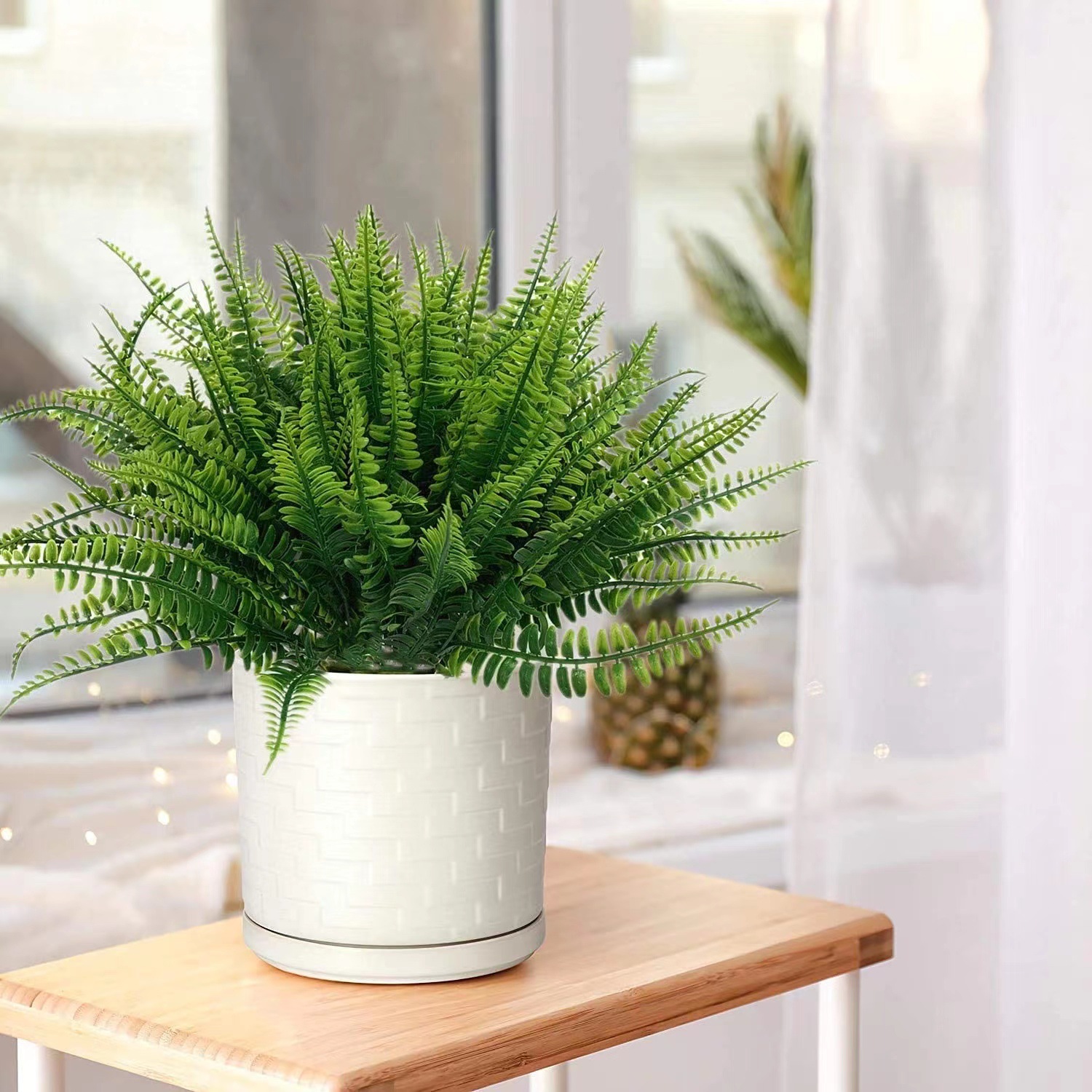 Artificial Persian Ferns Flowe - Terrarium Moss Art recensie en prijs