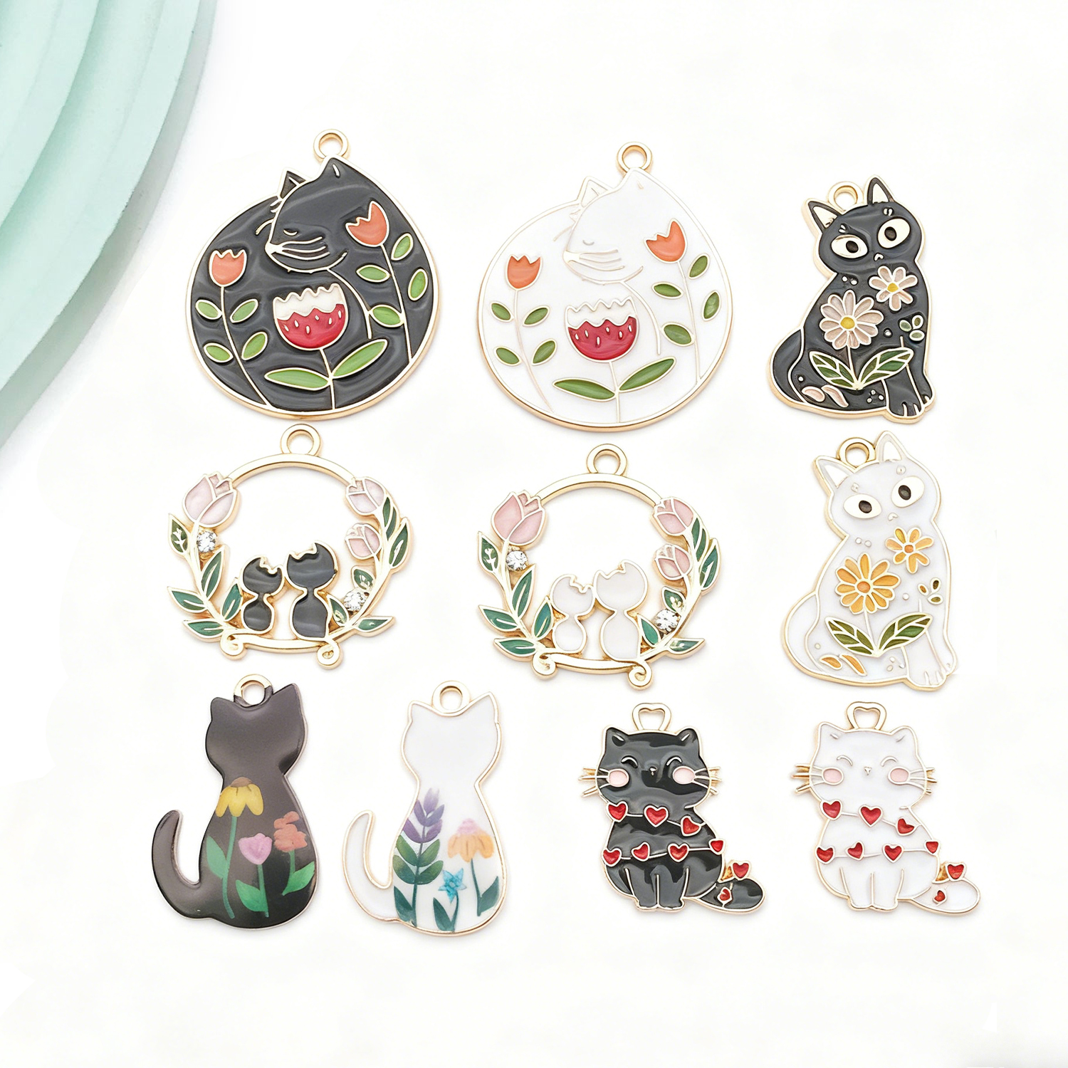 5/10pcs Resin Popular Cat Char - Resin Craft Material recensie en prijs