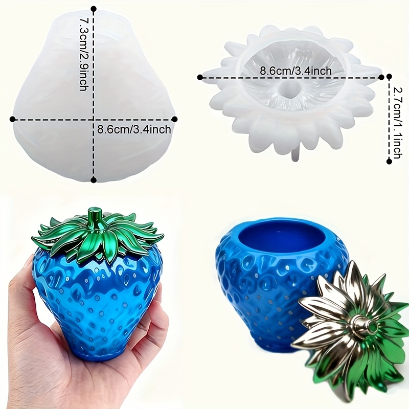1 piece of strawberry can resi - Resin Craft Ideas recensie en prijs