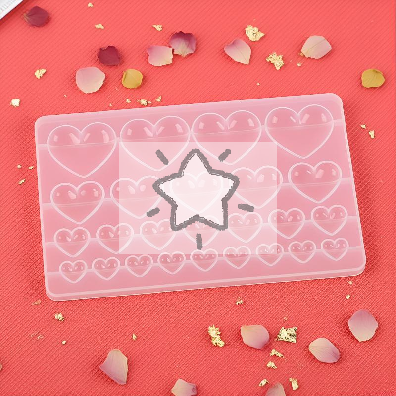 Silicone Mold Heart Shape Pend - Resin Craft Workshop recensie en prijs