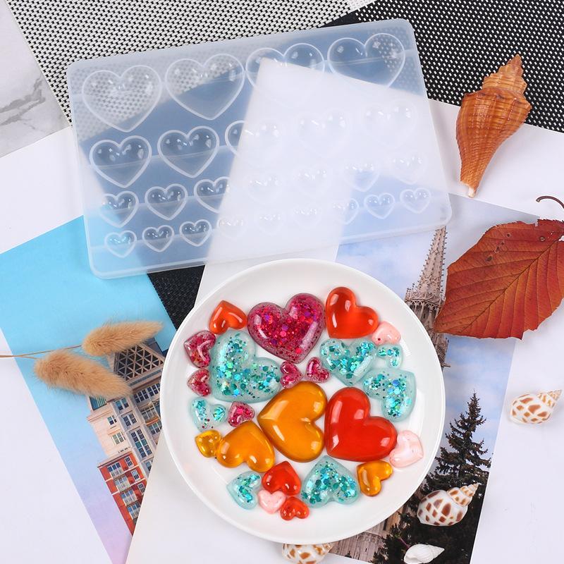 Silicone Mold Heart Shape Pend - Resin Craft Workshop recensie en prijs