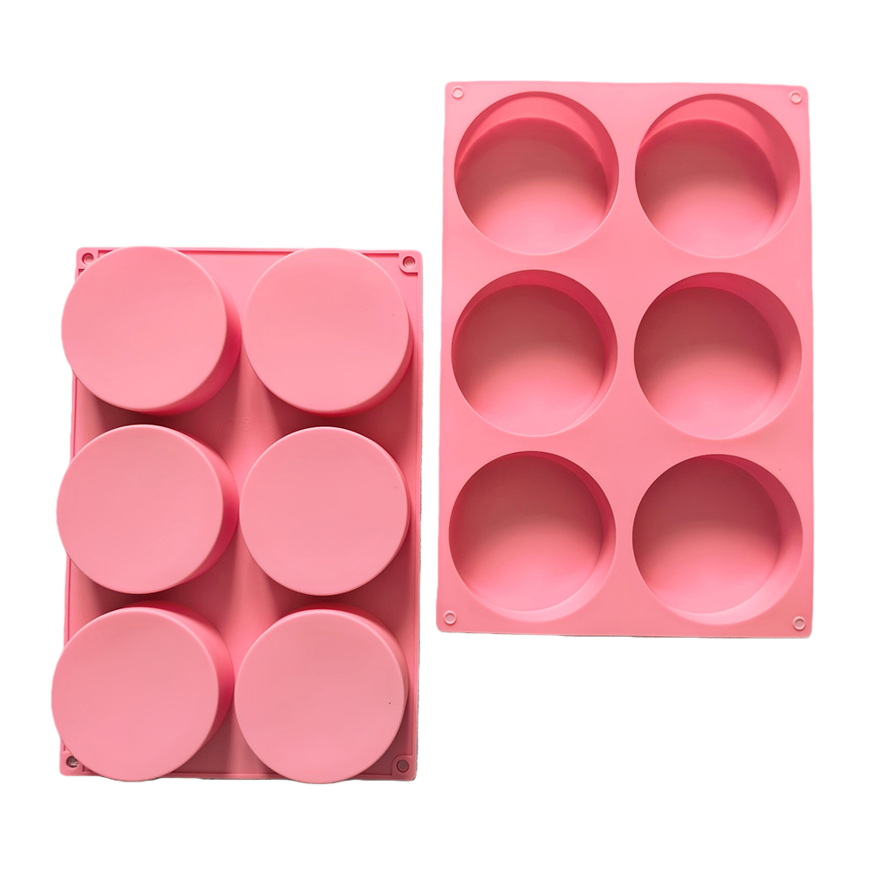 1pc 6-cavity large round disc  - Coaster Mold Round recensie en prijs