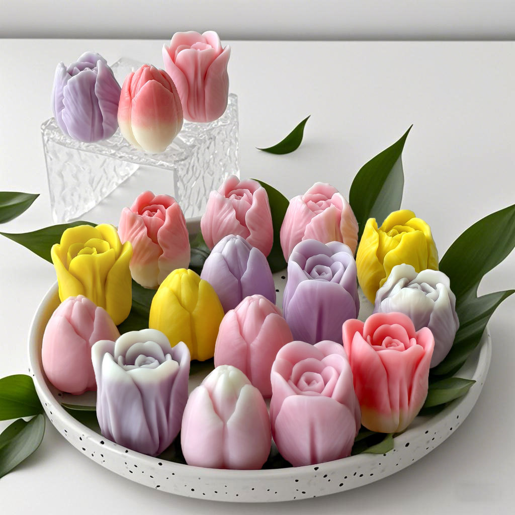 DIY tulip candle silicone mold - Flower Preservation Resin recensie en prijs