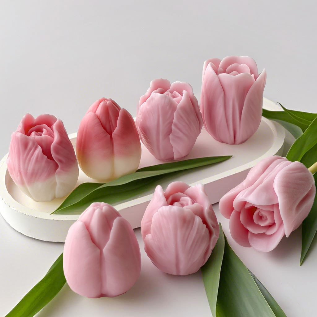 DIY tulip candle silicone mold - Flower Preservation Resin recensie en prijs