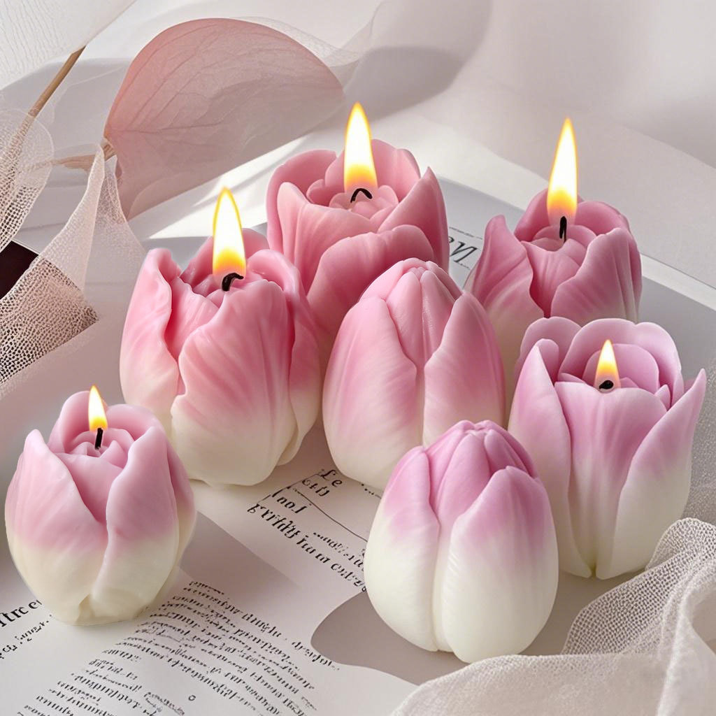 DIY tulip candle silicone mold - Flower Preservation Resin recensie en prijs