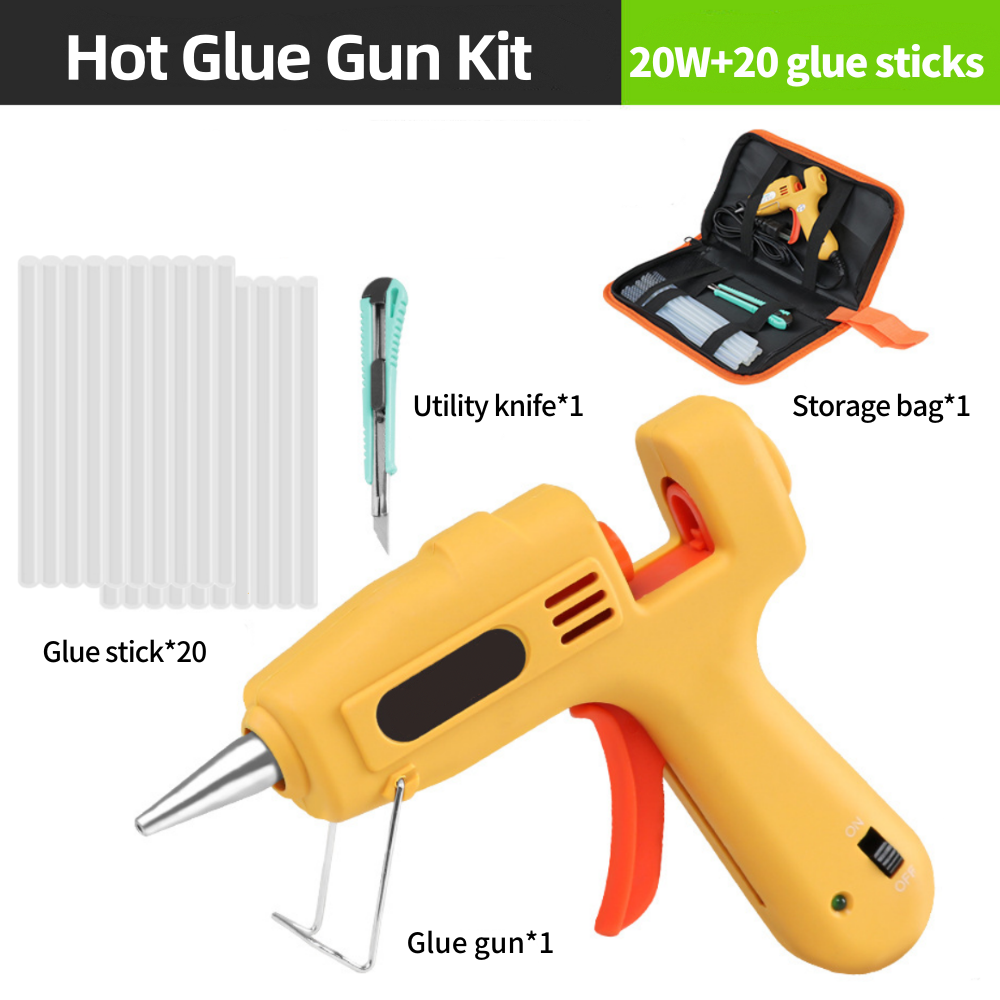 Hot Glue Gun Kit 20W Mini DIY  - Heat Gun Small recensie en prijs