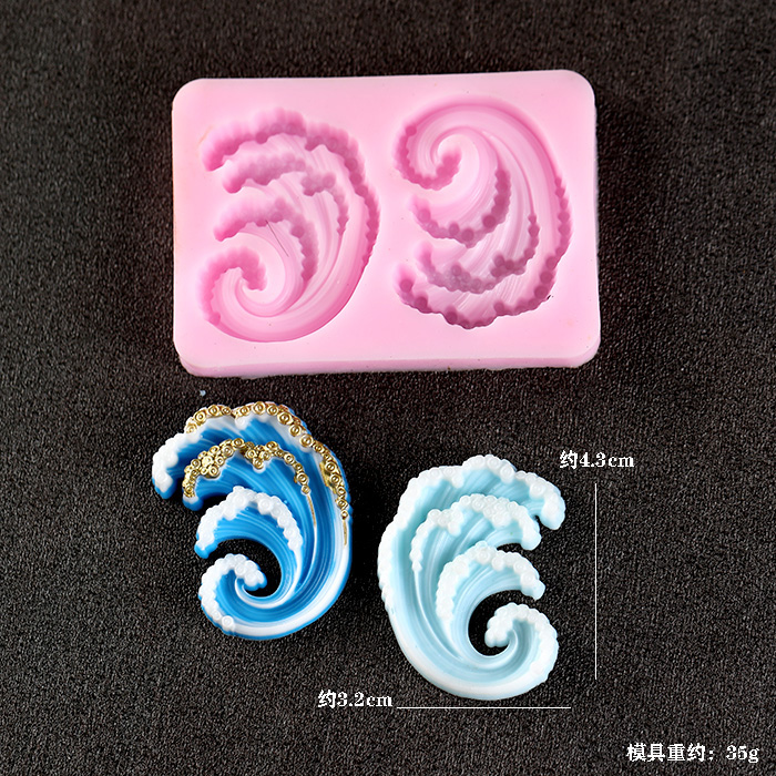 Wave Ocean Silicone Molds Cake - Resin Ocean Wave Mold recensie en prijs
