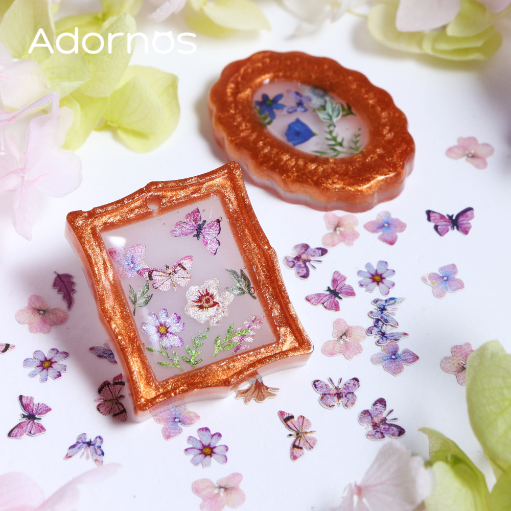 180pcs/box Wood Pulp Flowers C - Resin Craft Ideas recensie en prijs