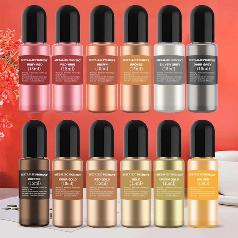 15ml Metal Resin Pigment Alcoh - Resin Dye Alcohol recensie en prijs