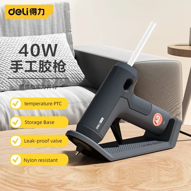 Deli 40W Hot Melt Glue Gun Wit - Heat Gun Small recensie en prijs
