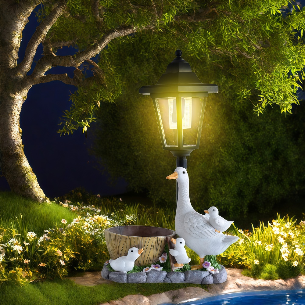 Solar Duck Night Light Garden  - Resin Craft Supplies recensie en prijs