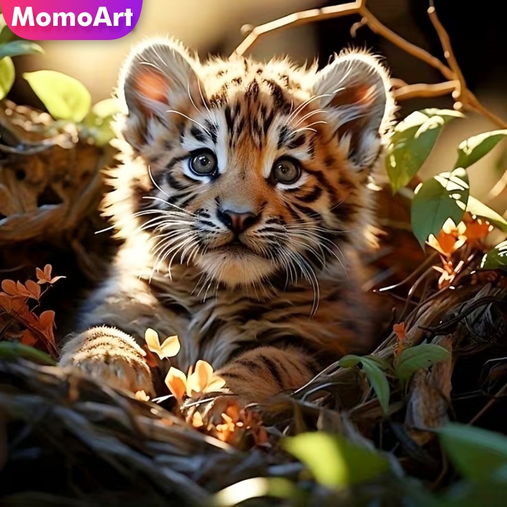 Momoart Diamond Painting Tiger - Resin Craft For Beginners recensie en prijs
