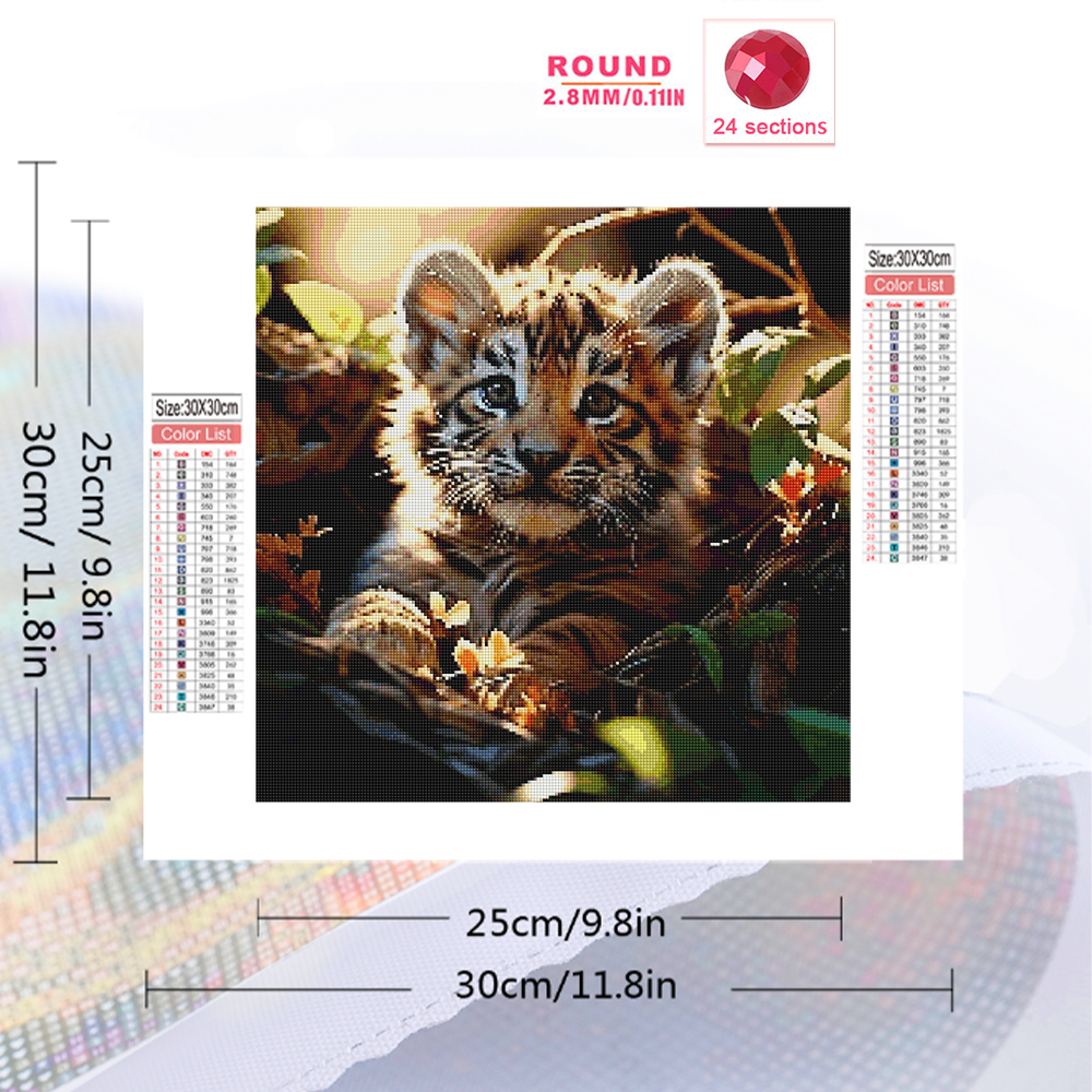 Momoart Diamond Painting Tiger - Resin Craft For Beginners recensie en prijs