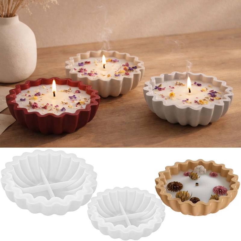 1 Epoxy plaster origami wave e - Coaster Mold Round recensie en prijs