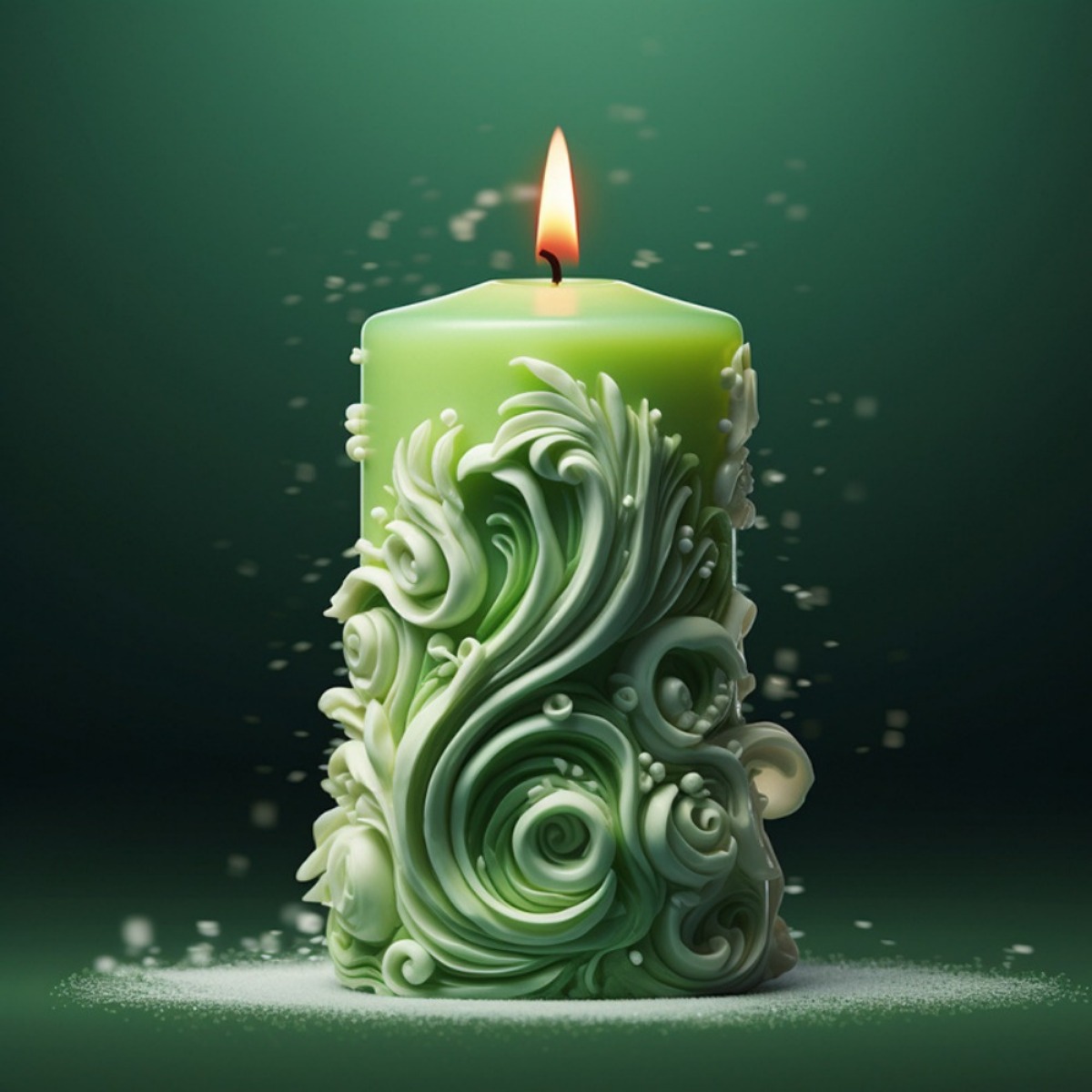 geometry Carved Cylindrical Si - Resin Ocean Wave Mold recensie en prijs