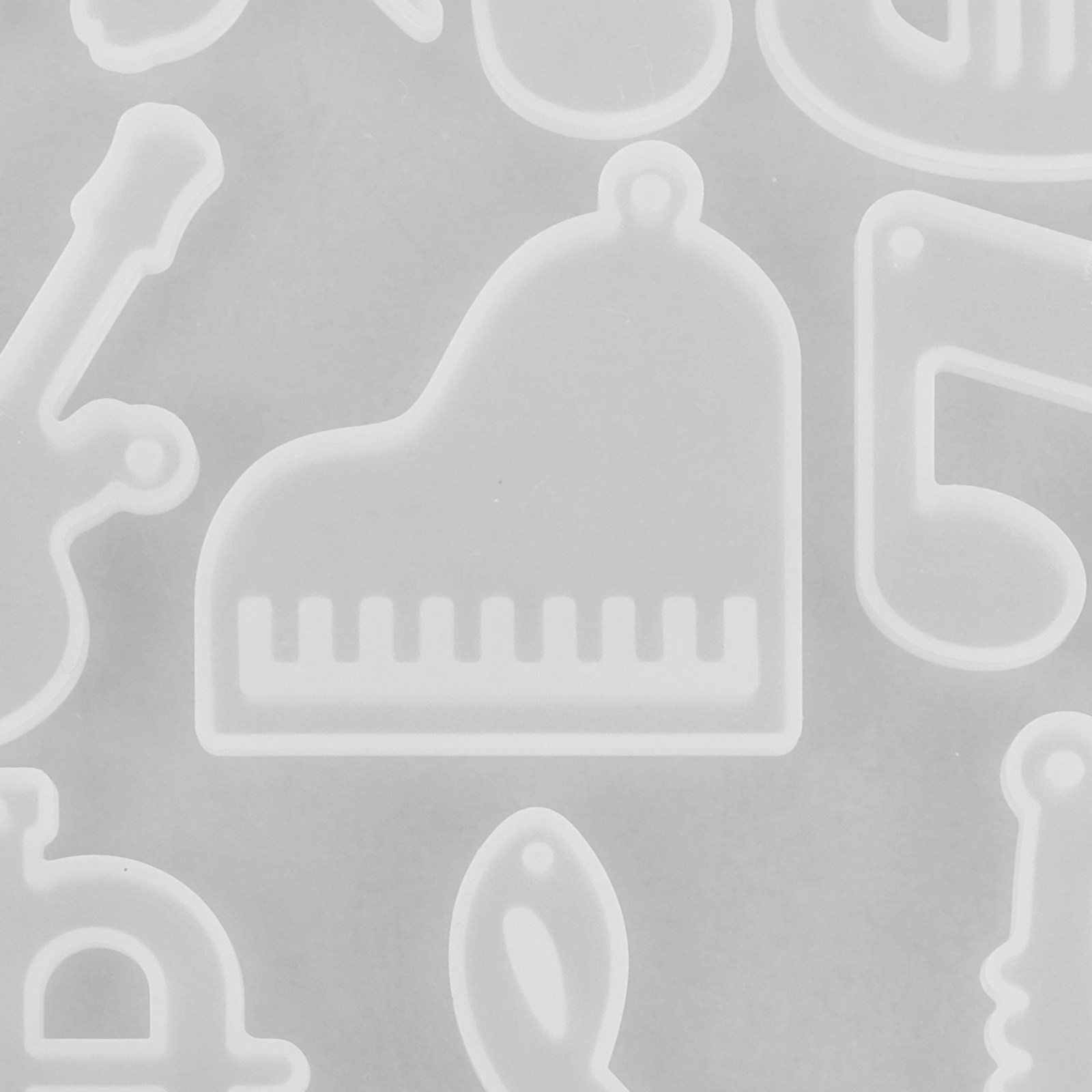 3Pcs Music Themed Silicone Mol - Resin Craft Workshop recensie en prijs