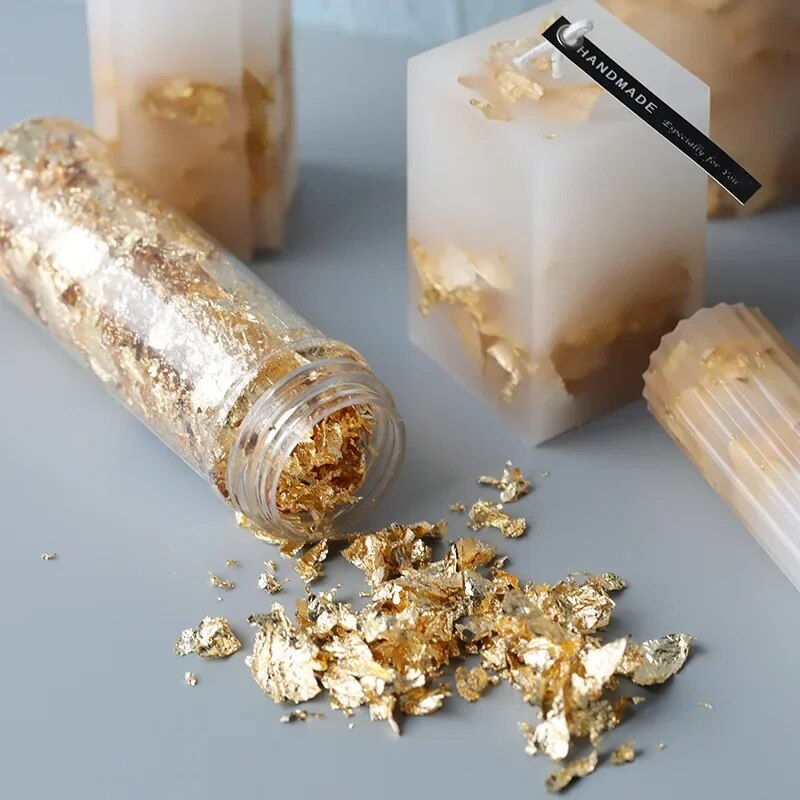 2g/1g Metallic Foil Flakes Gol - Gold Foil Flakes recensie en prijs