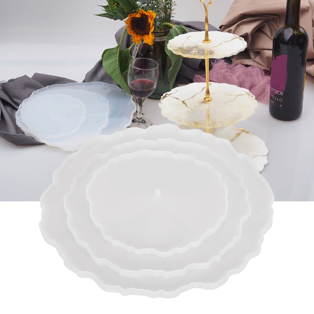 3pcs Irregular Round Fruit Tra - Coaster Mold Round recensie en prijs