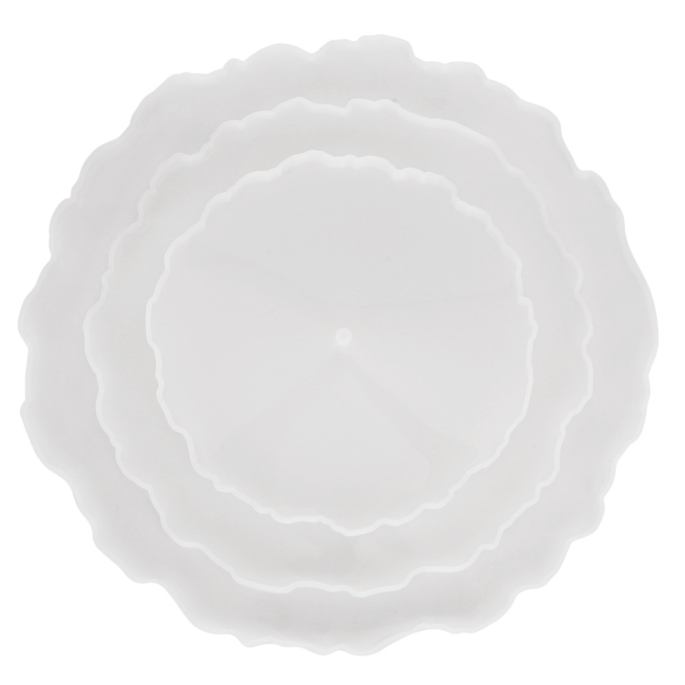 3pcs Irregular Round Fruit Tra - Coaster Mold Round recensie en prijs