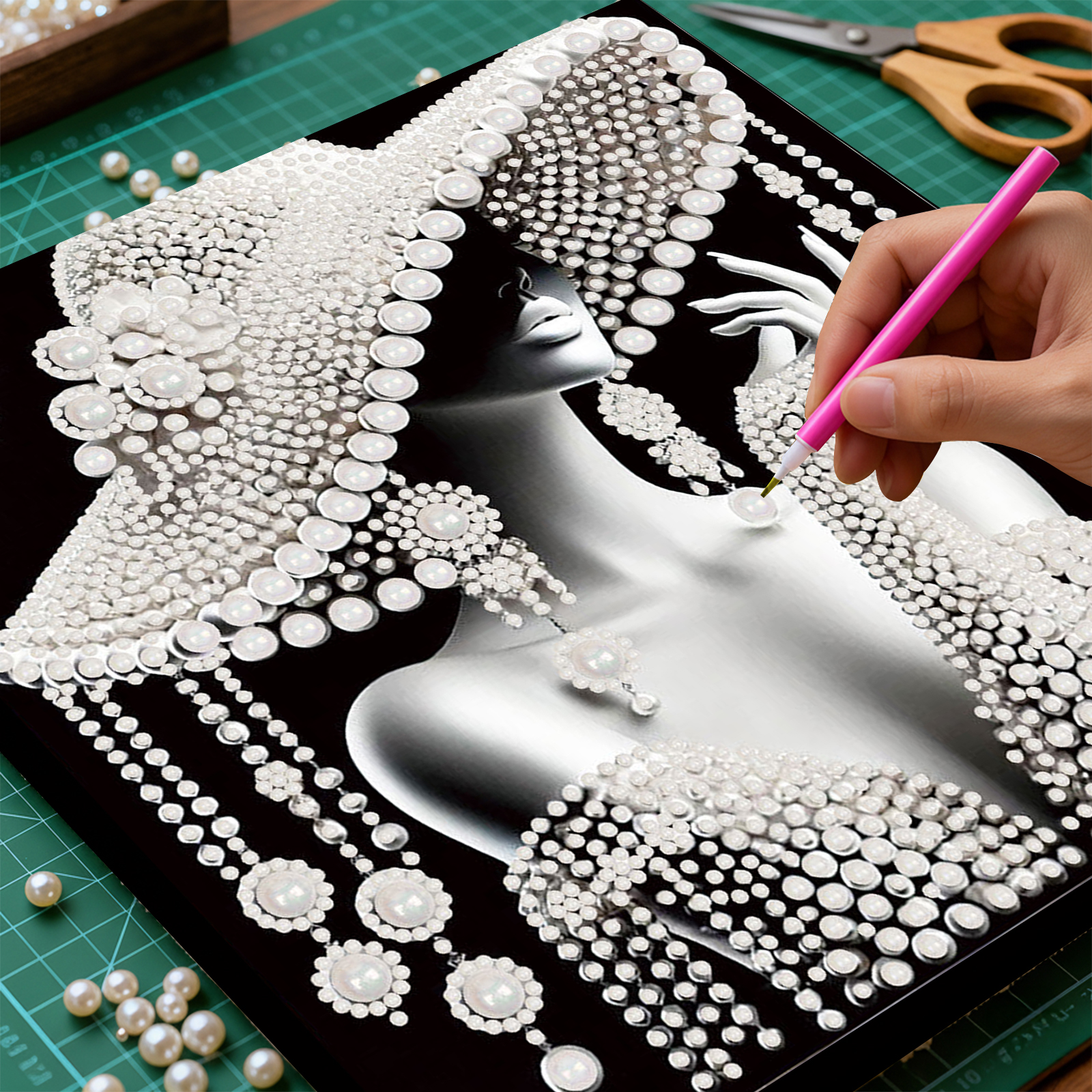 DIY Ladies Pearl Diamond Paint - Resin Craft For Beginners recensie en prijs