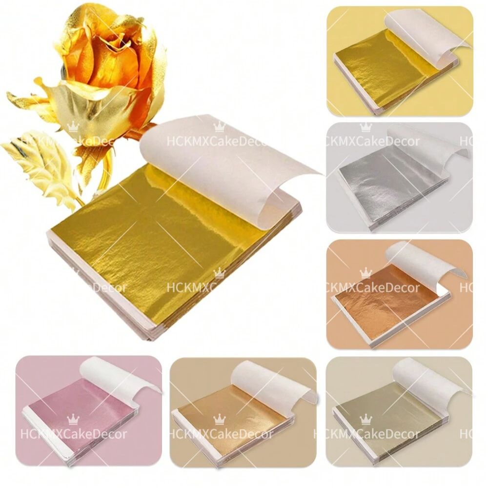 100pcs Imitation Gold Foil She - Gold Foil Flakes recensie en prijs