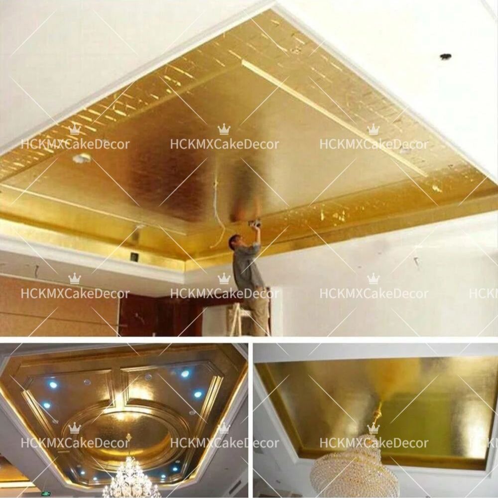 100pcs Imitation Gold Foil She - Gold Foil Flakes recensie en prijs
