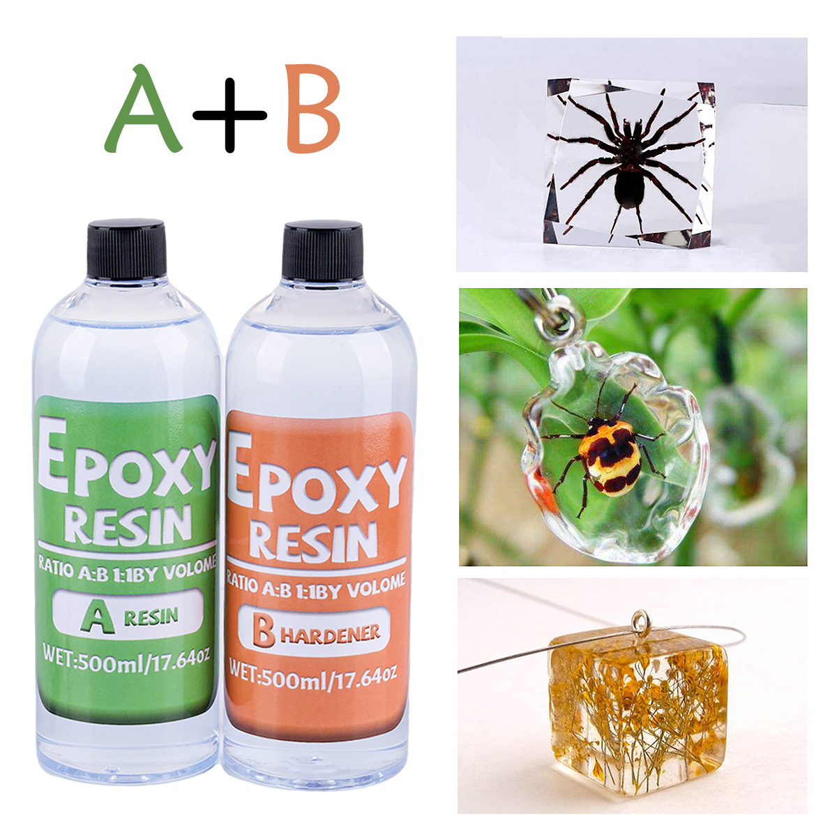1:1 AB Resin Epoxy Glue Kit Hi - Resin Jewelry Kit recensie en prijs