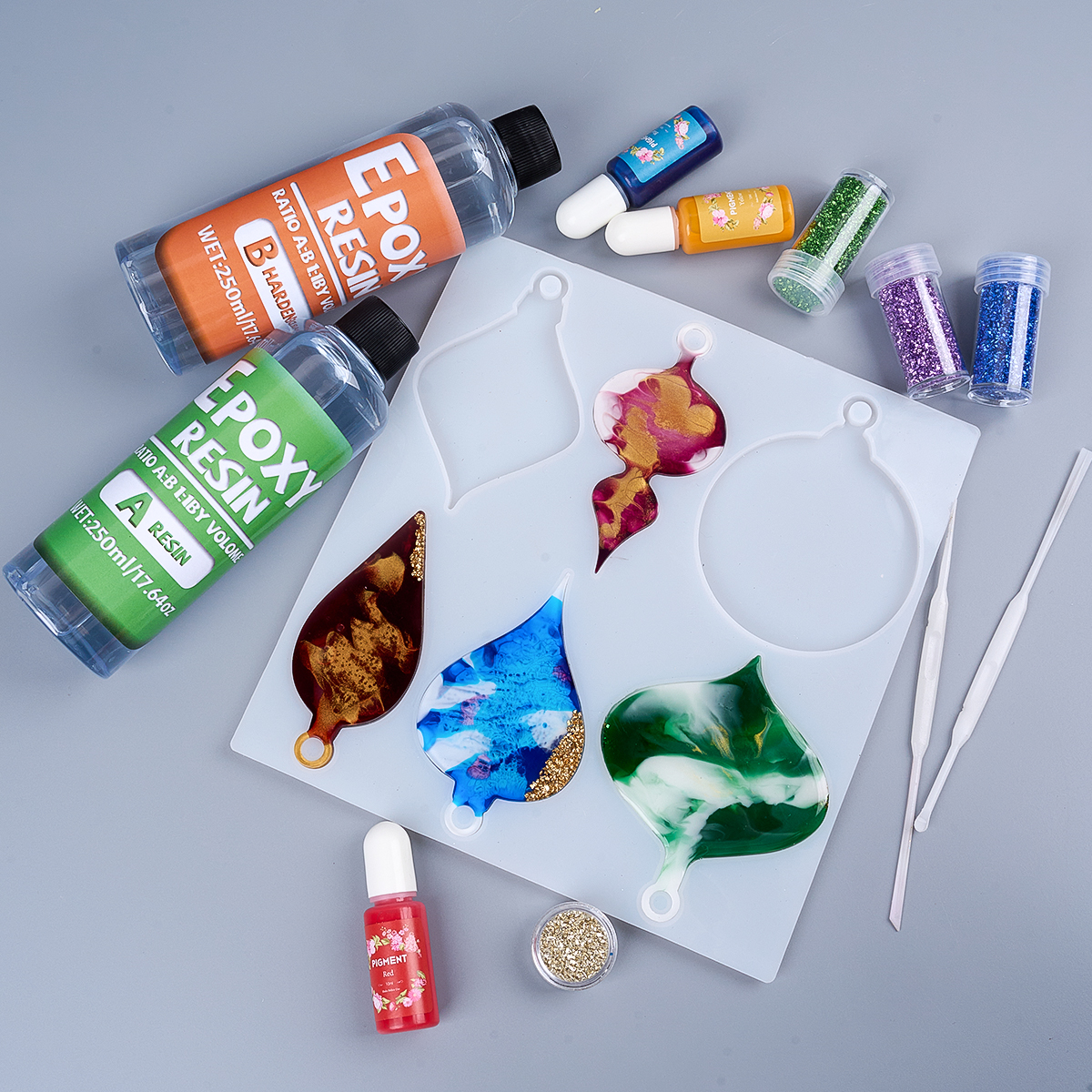 1:1 AB Resin Epoxy Glue Kit Hi - Resin Jewelry Kit recensie en prijs