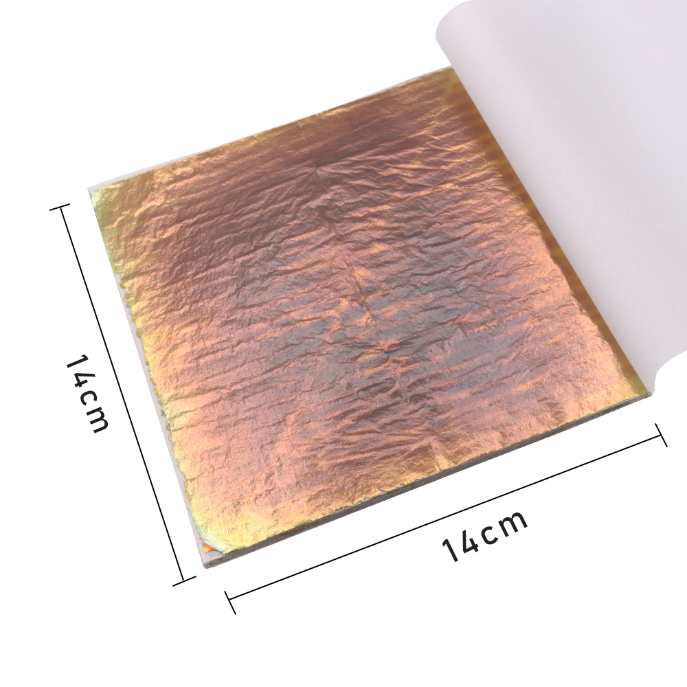14x14cm Colorful Imitation Gol - Gold Foil Flakes recensie en prijs