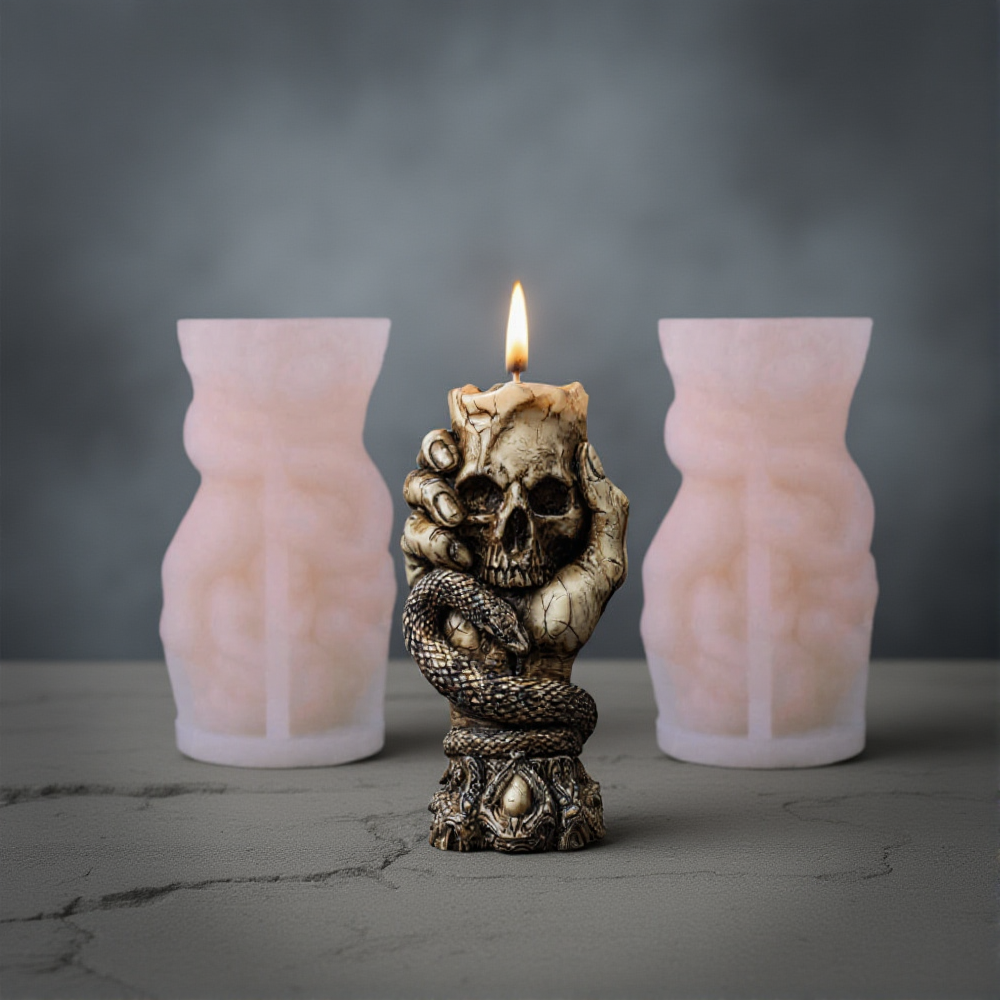 Halloween Skull Aroma Candle S - Resin Craft Workshop recensie en prijs