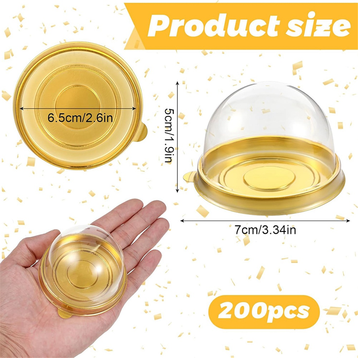 A06K Charcuterie Domes with Li - Dome Mold Clear recensie en prijs