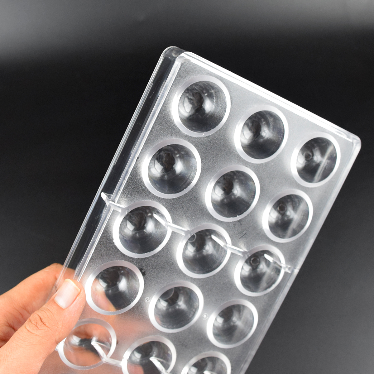 21 Cavity Dome Chocolate Mold  - Dome Mold Clear recensie en prijs