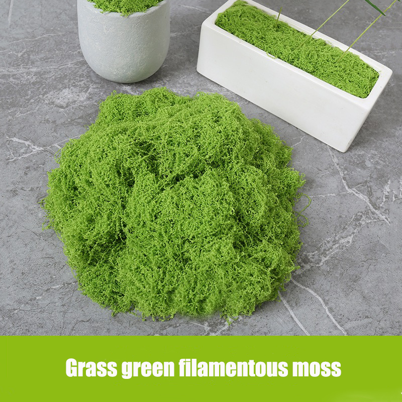 Artificial simulation of moss  - Terrarium Moss Art recensie en prijs