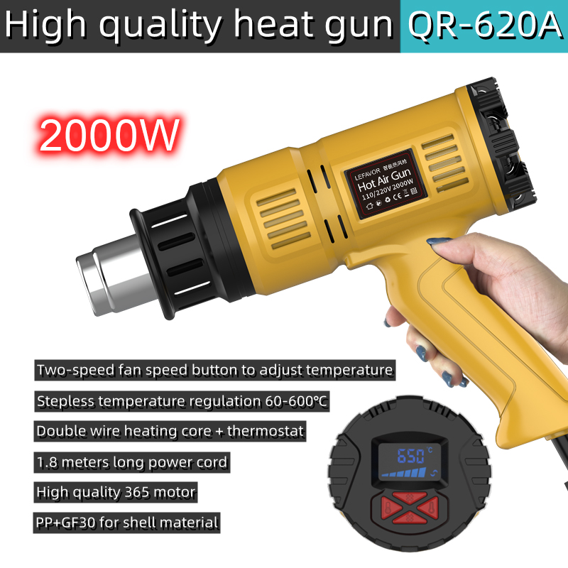 2000W Hot Air Gun Mini Constru - Heat Gun Small recensie en prijs