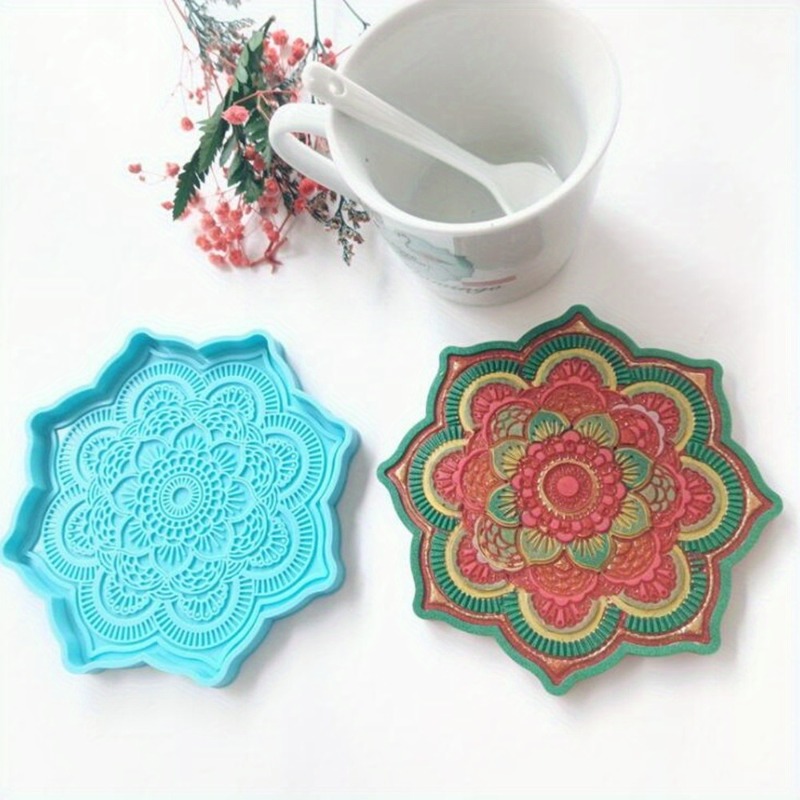 Mandala Coaster Silicone Mold  - Coaster Mold Round recensie en prijs