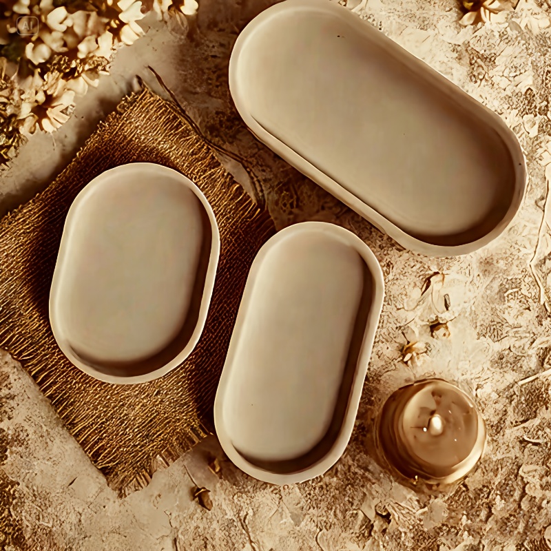 Oval silicone mold for concret - Serving Tray Mold recensie en prijs