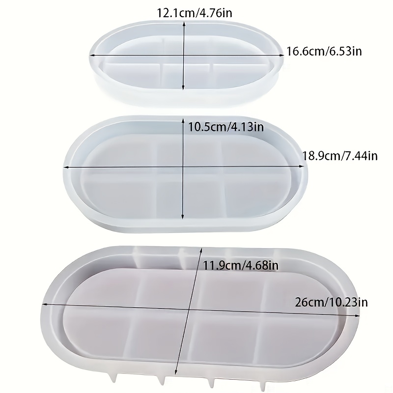 Oval silicone mold for concret - Serving Tray Mold recensie en prijs