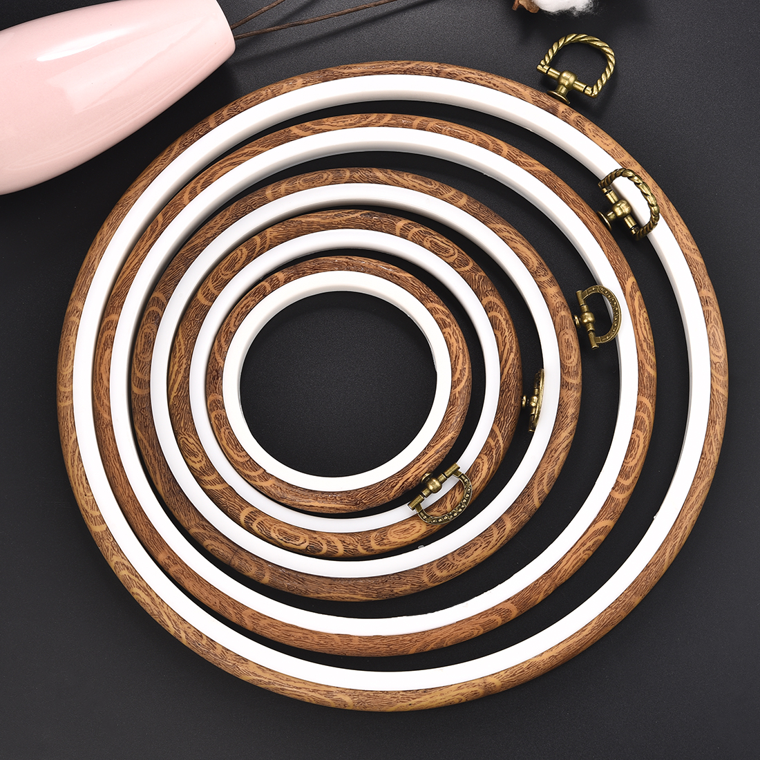 Imitated Wood Round,Oval Diffe - Wood Ring Blank recensie en prijs