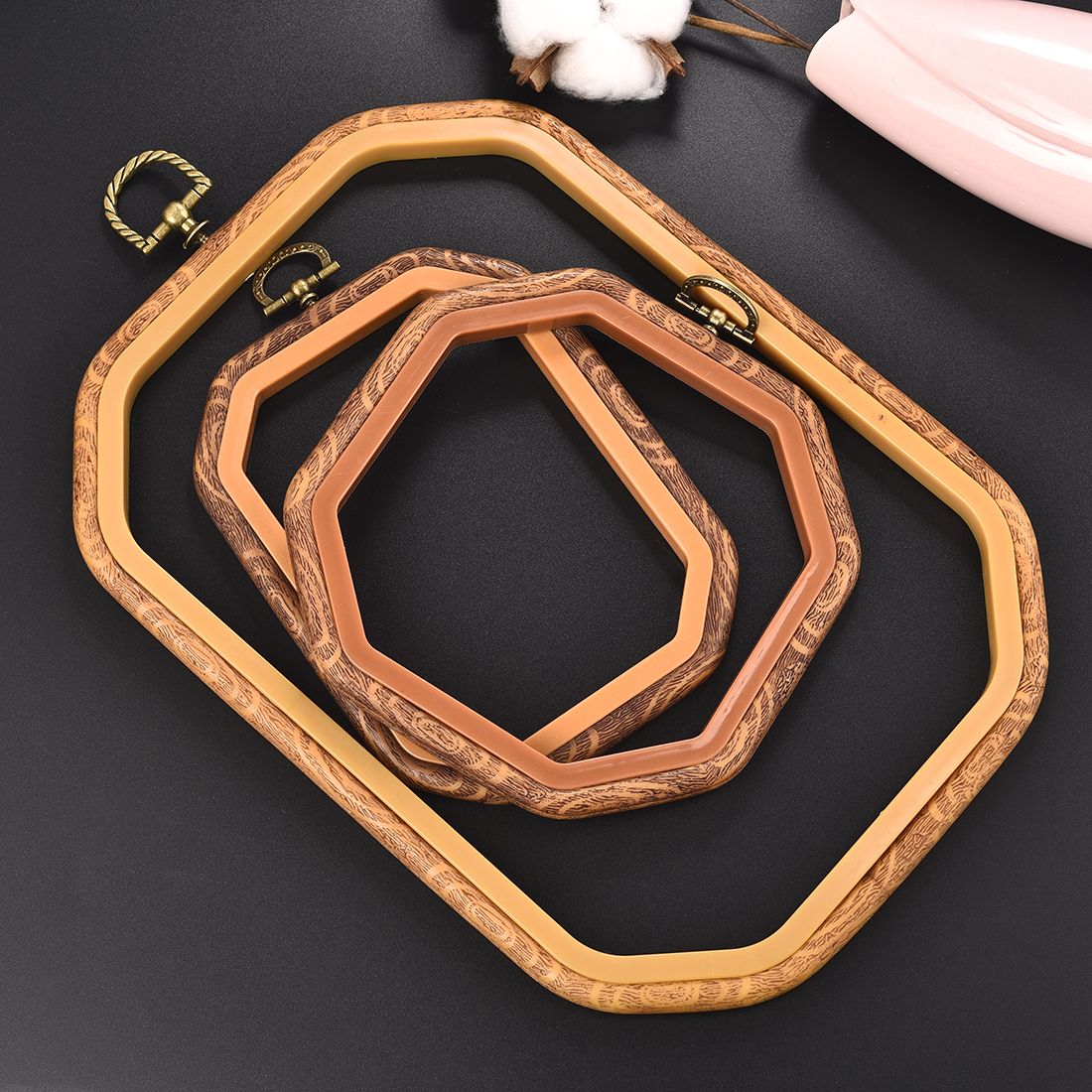 Imitated Wood Round,Oval Diffe - Wood Ring Blank recensie en prijs
