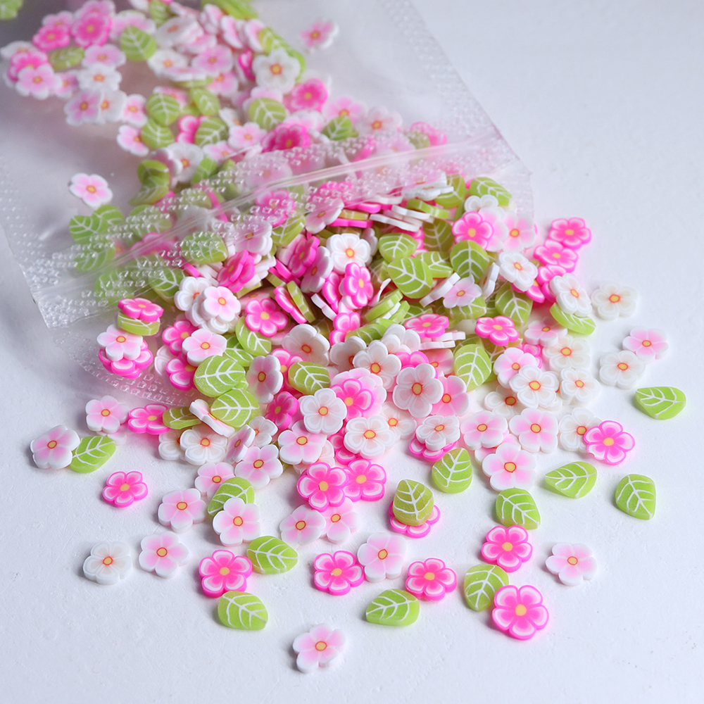 10g Pink Flowers Polymer Clay  - Resin Craft Ideas recensie en prijs