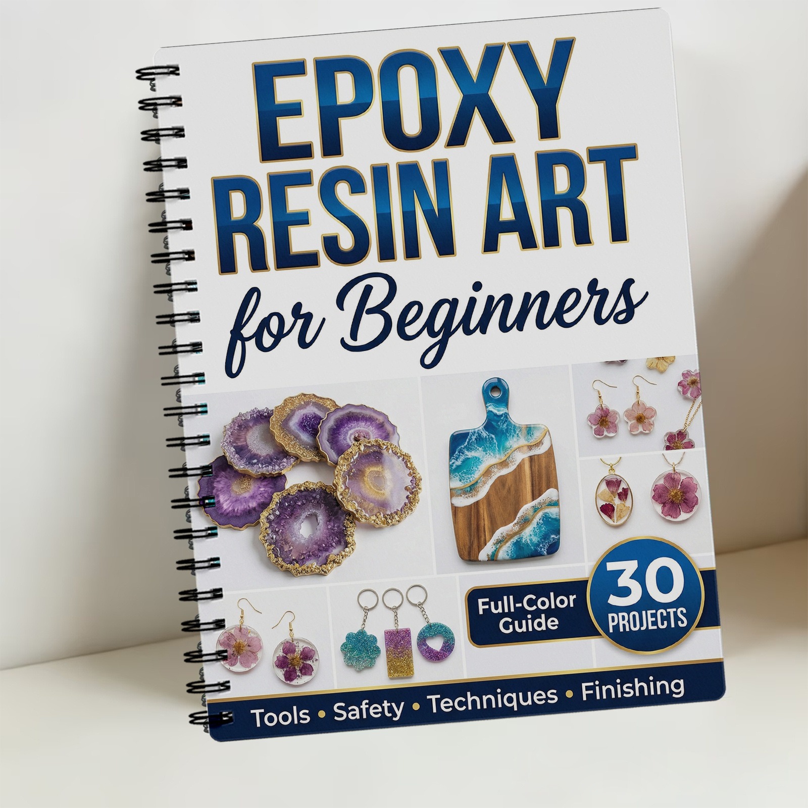 Epoxy Resin Art Book Guide Lea - Resin Craft For Beginners recensie en prijs