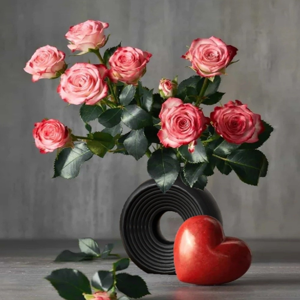 Oval Stripe Silicone Vase Mold - Resin Craft Workshop recensie en prijs