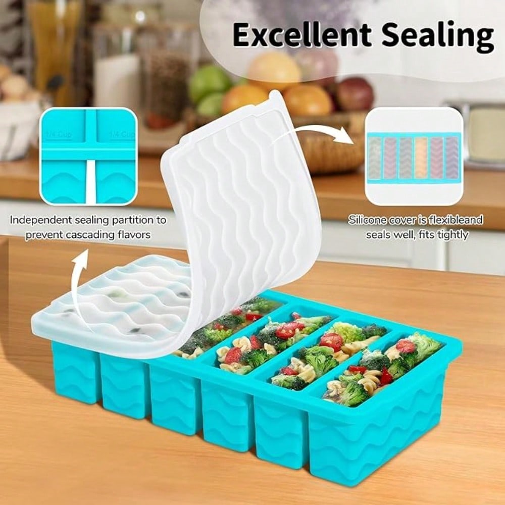 3-Pack Silicone Freezer Trays  - Silicone Mold Tray recensie en prijs
