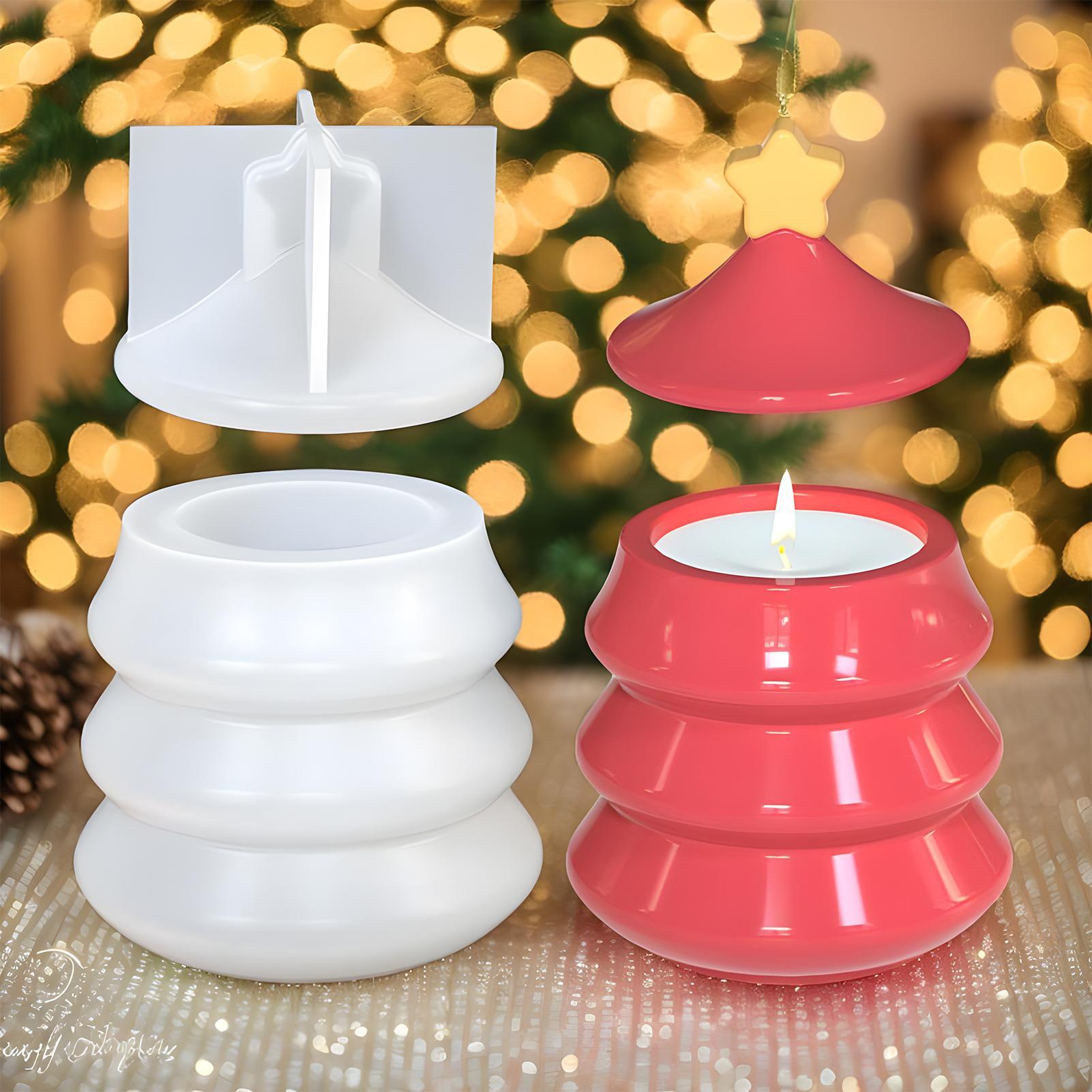 Christmas Tree Jar Mold DIY Si - Resin Craft Workshop recensie en prijs