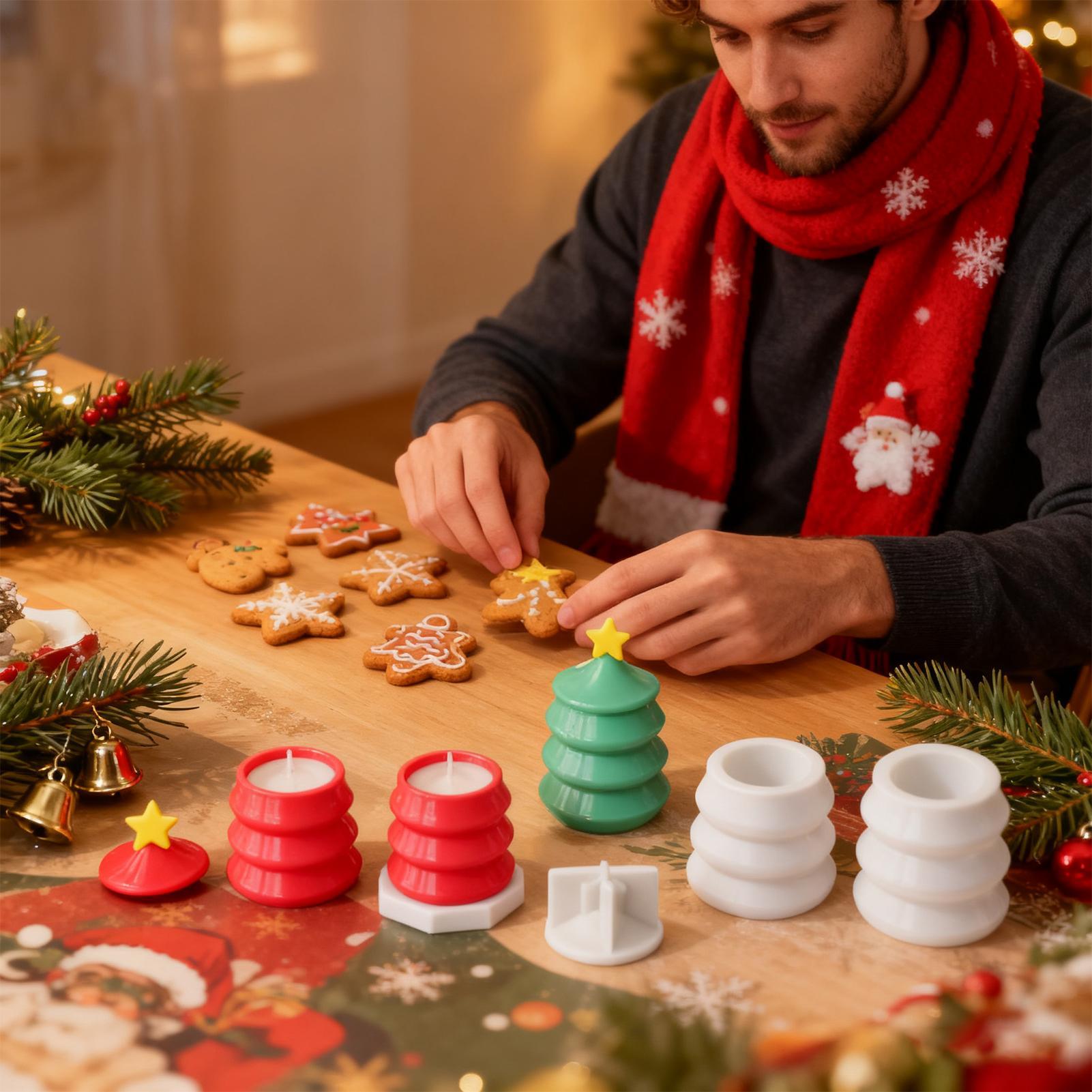 Christmas Tree Jar Mold DIY Si - Resin Craft Workshop recensie en prijs