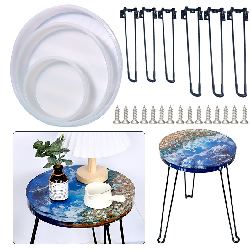 Large Round Tray UV Resin Mold - Coaster Mold Round recensie en prijs