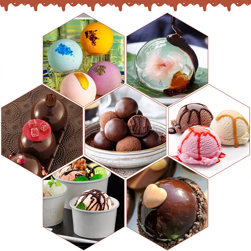 6 Cavities Semicircle Silicone - Coaster Mold Round recensie en prijs
