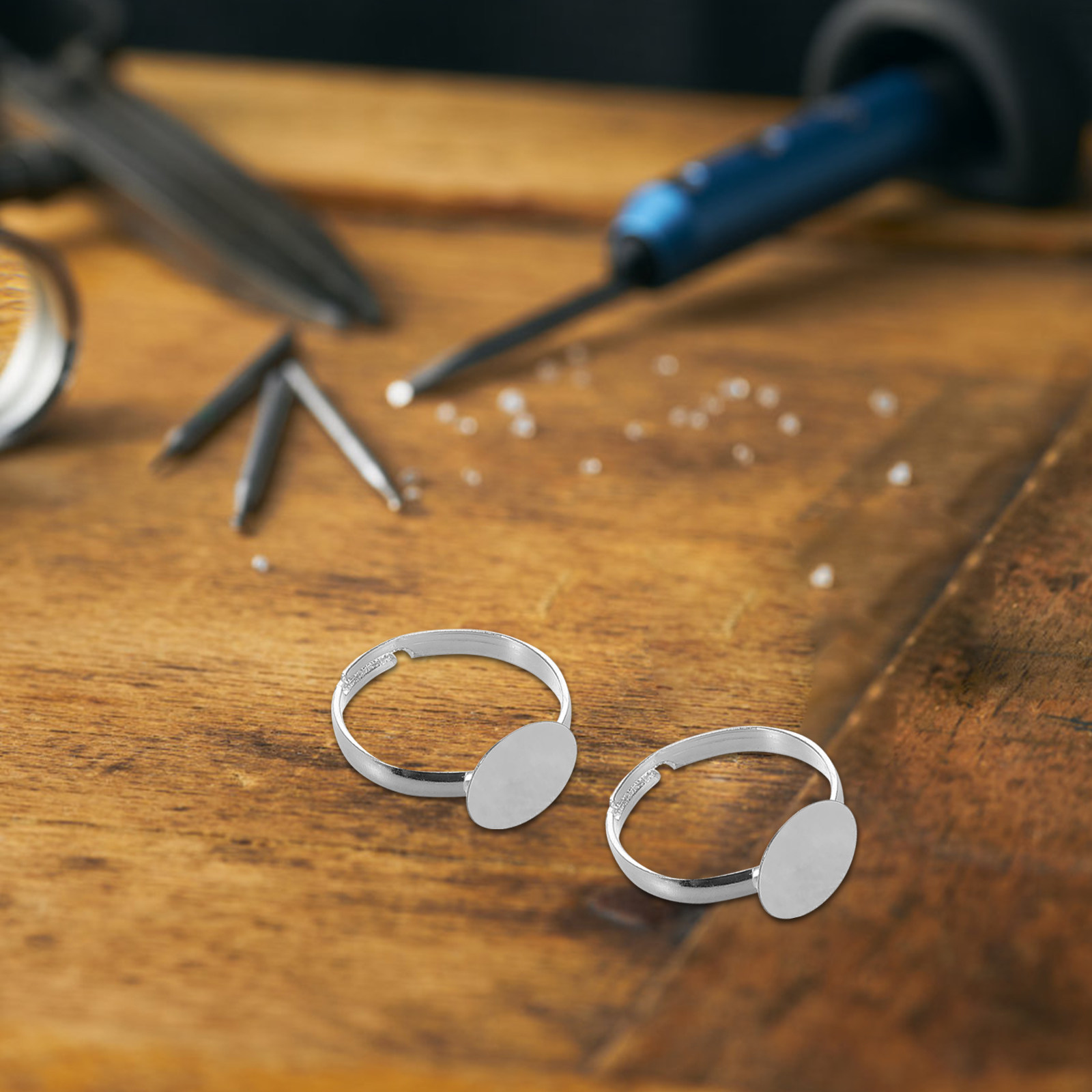 20Pcs Adjustable Blank Ring Fi - Resin Craft Supplies recensie en prijs