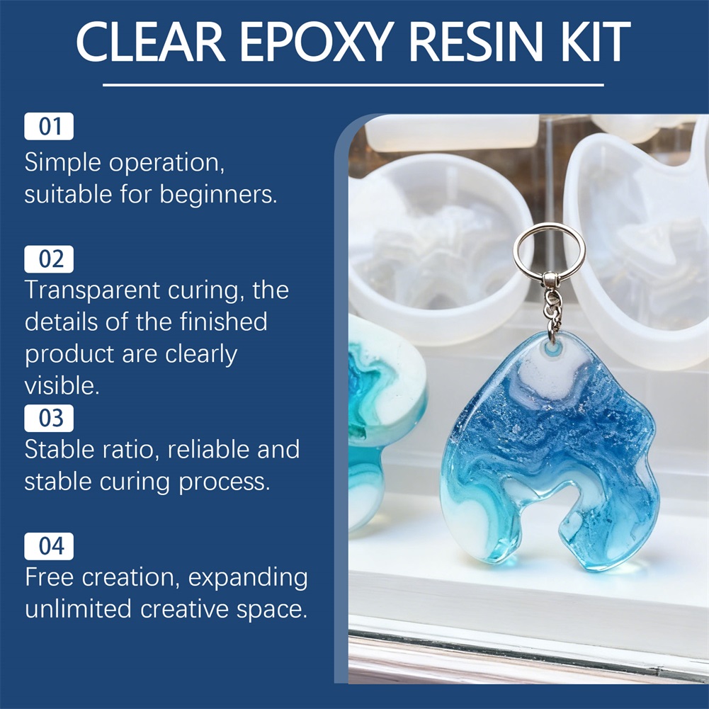 DIY Crystals Clear Epoxys Resi - Resin Jewelry Kit recensie en prijs