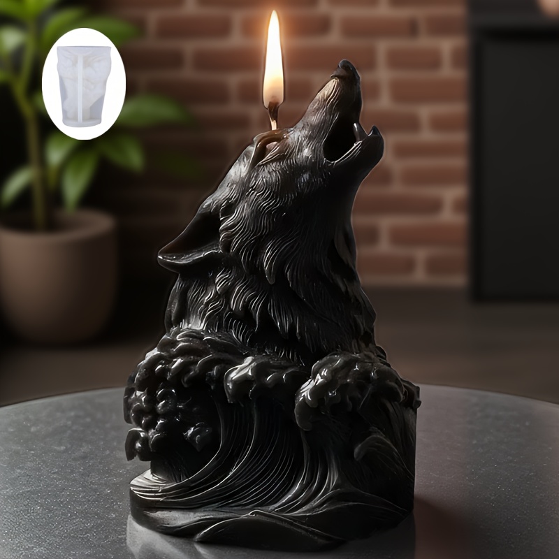 Dramatic Wolf and Ocean Wave C - Resin Ocean Wave Mold recensie en prijs